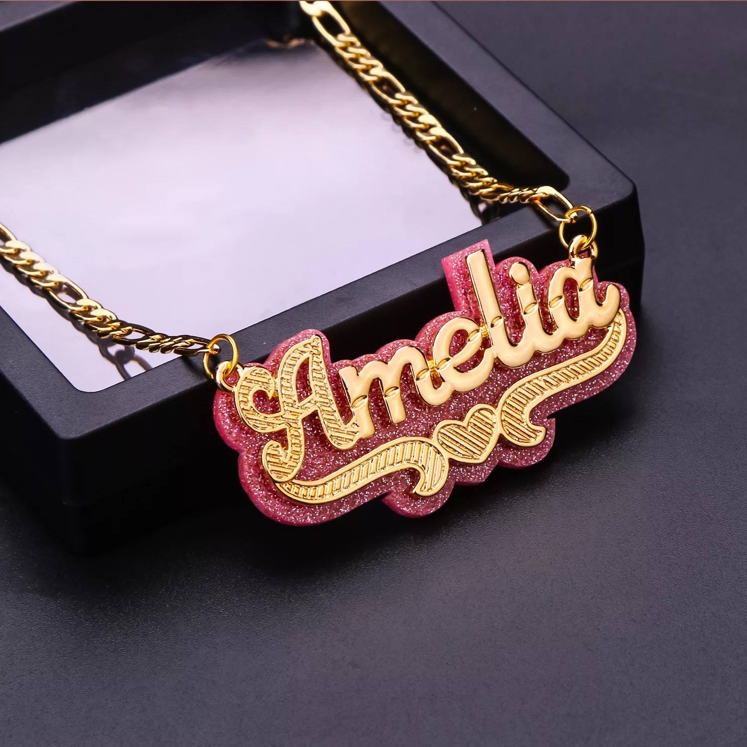 Personalized 3D Name Necklace