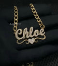 Waterproof & Tarnish Resistant Name Cuban Link Necklace(Customize)