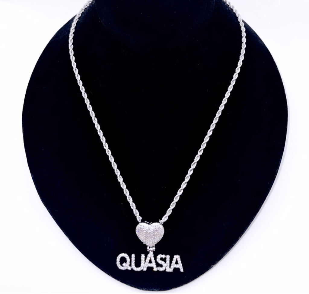 Mini Icy Bling Name Necklace (Customize)
