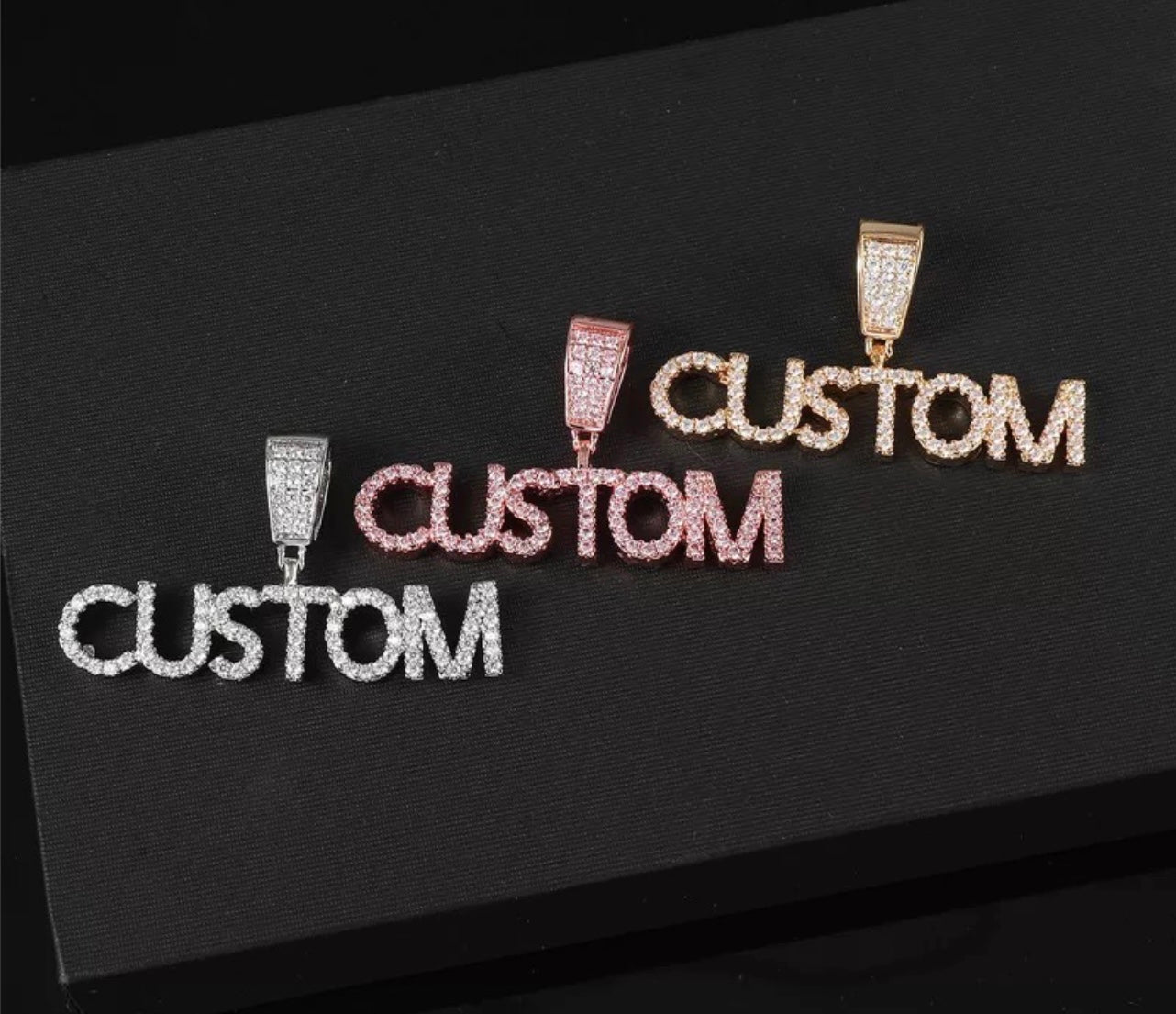 Mini Icy Bling Name Necklace (Customize)