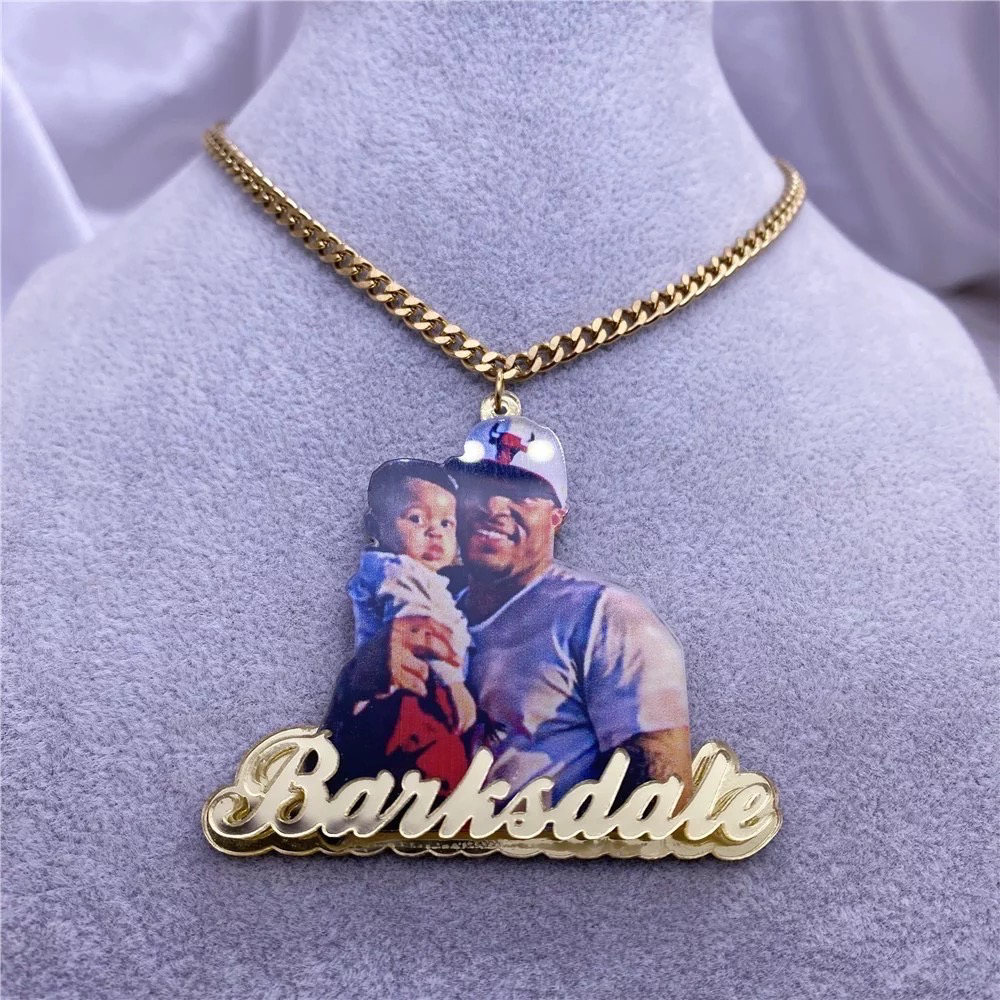 Name & Photo Necklace