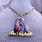 Name & Photo Necklace