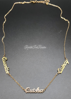 Multi Name Necklace