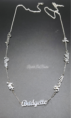 Multi Name Necklace
