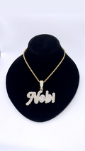 Iced out  Name Necklace (Customize)