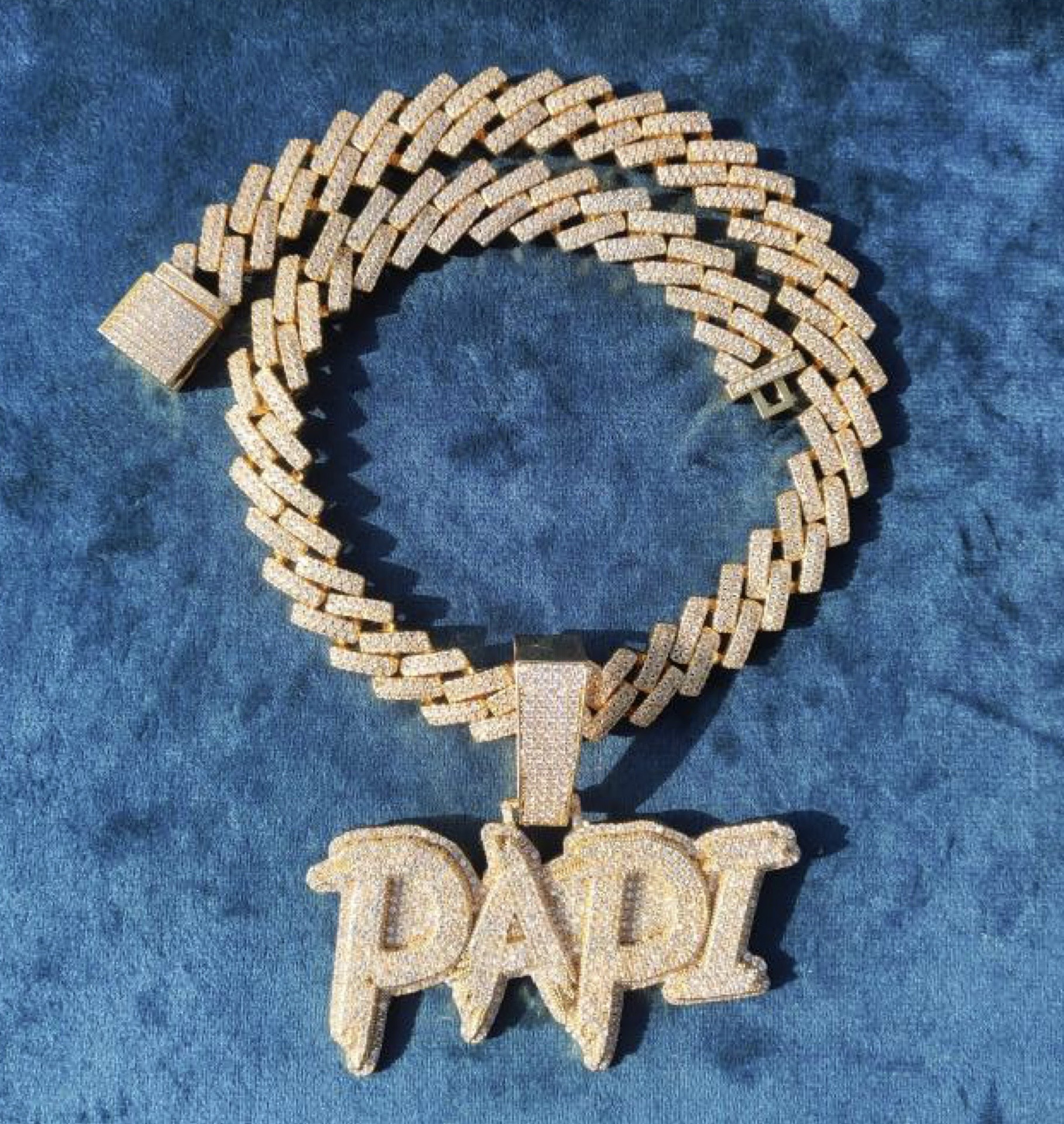 5A Luxury Quality Icy Name Necklace (Customize)