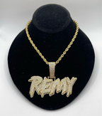 5A Luxury Quality Icy Name Necklace (Customize)