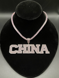 Iced out  Name Necklace (Customize)