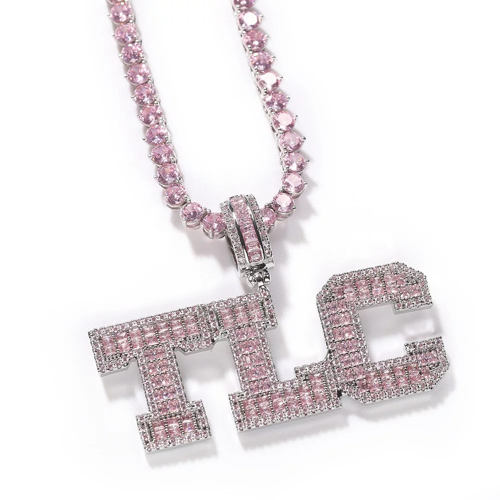 Iced out  Name Necklace (Customize)