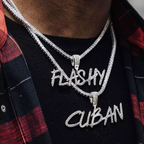 Iced out  Name Necklace (Customize)