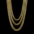 Hypoallergenic High quality Tarnish Resistance Cuban link Chain