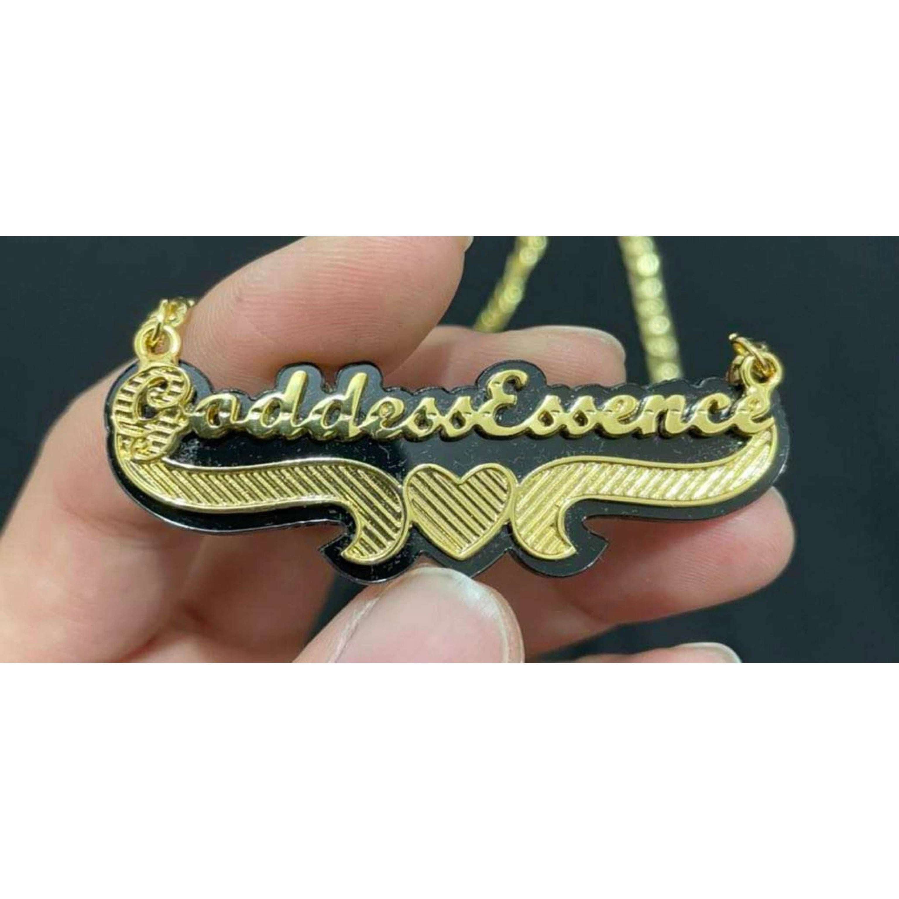 Personalized 3D Name Necklace