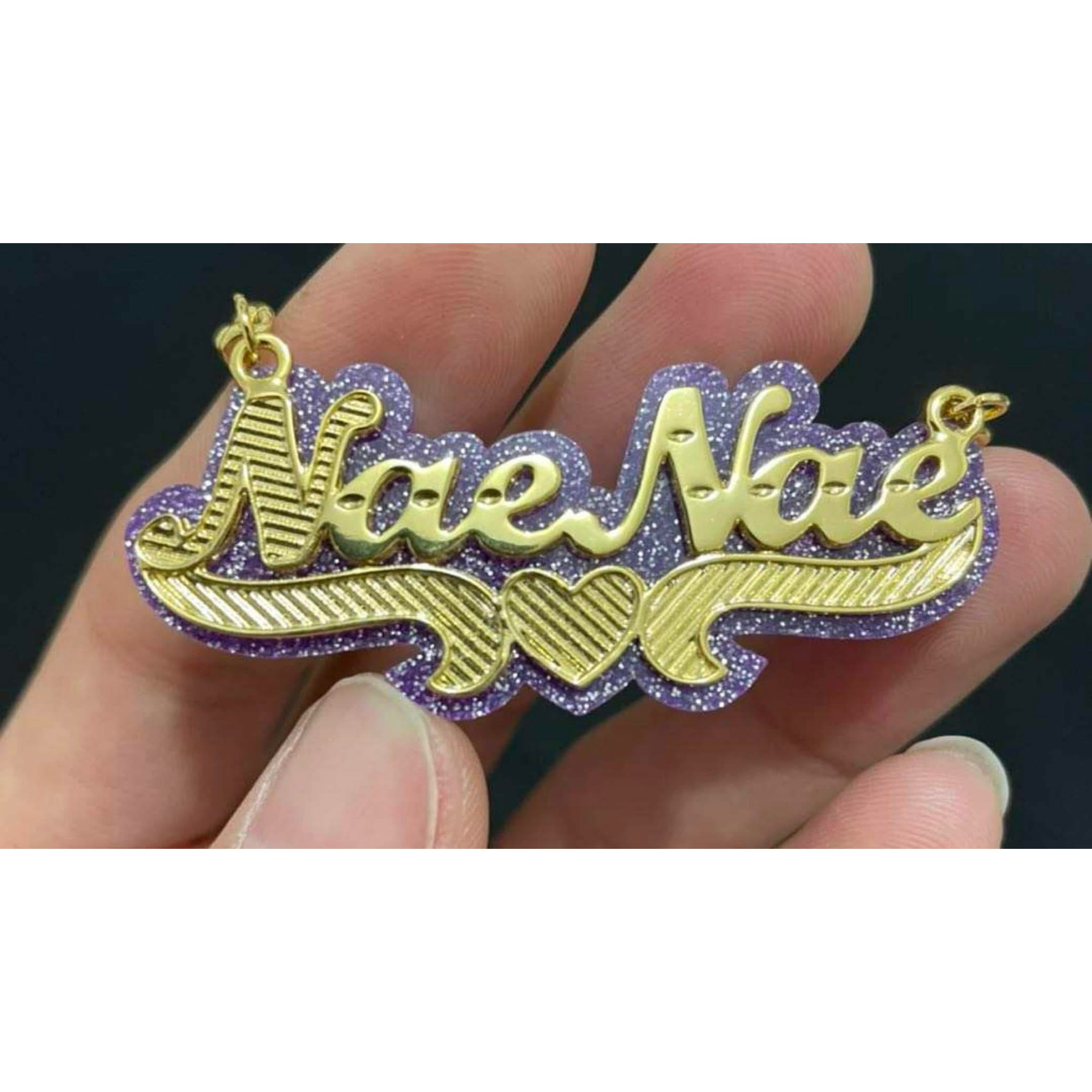 Personalized 3D Name Necklace